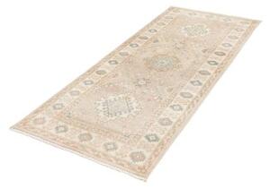 Tappeto Kazak Stilizzato Beige Azzurro 84x194 Cm