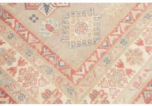Tappeto Kazak Geometrico Beige Rosso Corallo 175x237 Cm