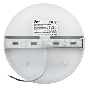 Lampada da parete LED per esterni con sensore di movimento, LED/18W/230V, IP44, bianca