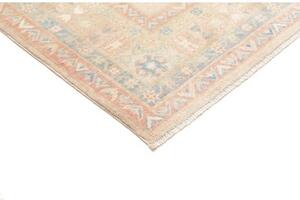 Tappeto Kazak Geometrico Beige Rosso Corallo 205x300 Cm