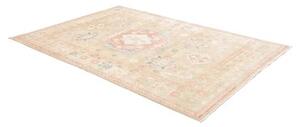 Tappeto Kazak Stilizzato Beige Rosa Antico 179x257 Cm