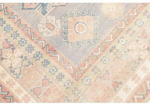 Tappeto Kazak Stilizzato Azzurro Pesca 205x283 Cm