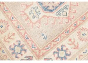 Tappeto Kazak Stilizzato Beige Blu Corsia 78x198 Cm