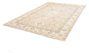 Tappeto Kazak Geometrico Grigio Beige 201x283 Cm