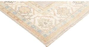 Tappeto Kazak Stilizzato Grigio Beige 195x304 Cm
