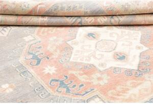 Tappeto Kazak Stilizzato Azzurro Pesca 205x283 Cm