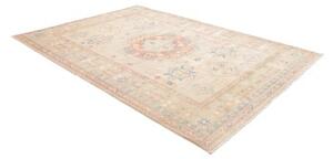 Tappeto Kazak Geometrico Beige Rosso Corallo 205x300 Cm