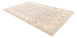 Tappeto Kazak Stilizzato Grigio Beige 195x304 Cm