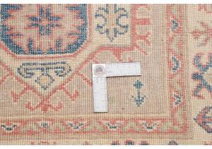 Tappeto Kazak Stilizzato Beige Blu Corsia 78x198 Cm