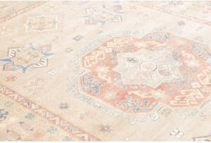 Tappeto Kazak Geometrico Beige Rosso Corallo 205x300 Cm