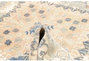 Tappeto Kazak Stilizzato Avorio Blu 198x301 Cm