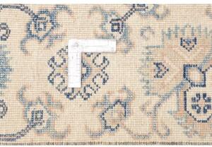 Tappeto Kazak Stilizzato Avorio Blu 198x301 Cm