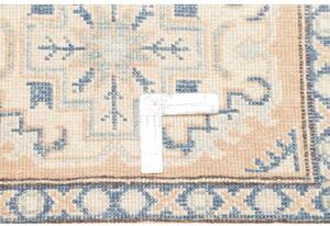 Tappeto Kazak Stilizzato Beige Azzurro Corsia 85x285 Cm