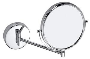 Specchio cosmetico 23,2x26,5 cm, finitura argento