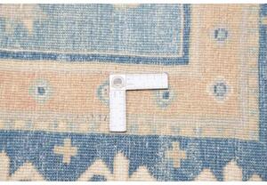 Tappeto Kazak Geometrico Azzurro Beige 164x200 Cm