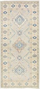 Tappeto Kazak Geometrico Grigio Beige 82x187 Cm