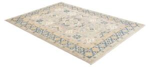 Tappeto Kazak Stilizzato Grigio Blu Avio 149x204 Cm