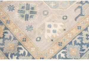 Tappeto Kazak Stilizzato Grigio Blu Avio 149x204 Cm