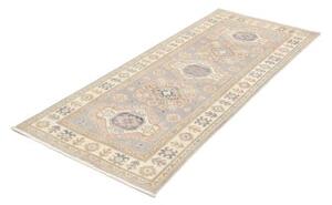 Tappeto Kazak Stilizzato Grigio Avorio 83x195 Cm