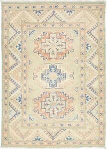 Tappeto Kazak Stilizzato Avorio Blu 83x115 Cm
