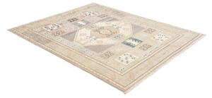 Tappeto Kazak Geometrico Grigio Chiaro Beige 152x188 Cm
