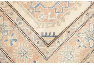 Tappeto Kazak Geometrico Avorio Rosa Antico 85x187 Cm