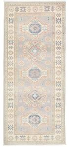 Tappeto Kazak Stilizzato Grigio Avorio 83x195 Cm