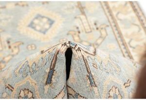 Tappeto Kazak Stilizzato Azzurro Beige Corsia 82x284 Cm