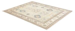 Tappeto Kazak Geometrico Avorio Blu 155x200 Cm