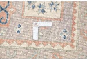 Tappeto Kazak Geometrico Grigio Chiaro Beige 152x188 Cm