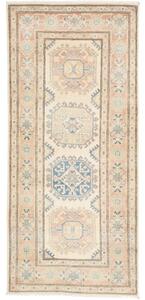 Tappeto Kazak Geometrico Avorio Rosa Antico 85x187 Cm