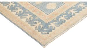 Tappeto Kazak Geometrico Azzurro Beige 164x200 Cm