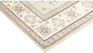 Tappeto Kazak Geometrico Avorio Blu 155x200 Cm