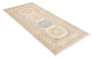 Tappeto Kazak Geometrico Avorio Rosa Antico 85x187 Cm