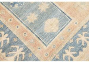 Tappeto Kazak Geometrico Azzurro Beige 164x200 Cm
