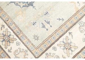 Tappeto Kazak Geometrico Avorio Blu 155x200 Cm
