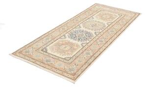Tappeto Kazak Geometrico Avorio Rosa Antico 85x187 Cm