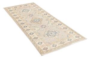 Tappeto Kazak Geometrico Grigio Beige 82x187 Cm