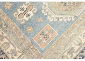 Tappeto Kazak Stilizzato Azzurro Beige 149x210 Cm
