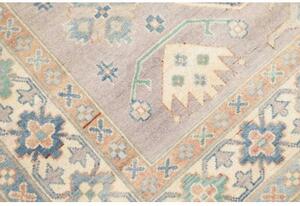 Tappeto Kazak Stilizzato Grigio Azzurro 156x201 Cm