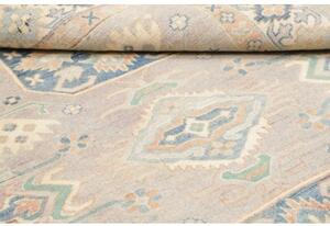 Tappeto Kazak Stilizzato Grigio Azzurro 156x201 Cm