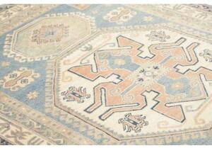 Tappeto Kazak Stilizzato Azzurro Beige 149x210 Cm