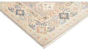 Tappeto Kazak Stilizzato Grigio Azzurro 150x204 Cm