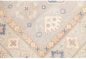 Tappeto Kazak Stilizzato Grigio Chiaro Blu 154x197 Cm
