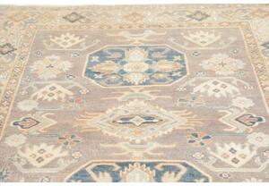 Tappeto Kazak Stilizzato Grigio Azzurro 150x204 Cm