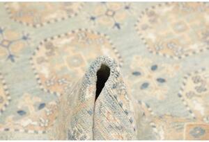 Tappeto Kazak Geometrico Celeste Beige 152x199 Cm