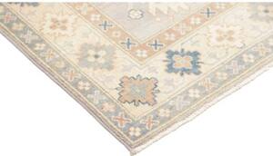 Tappeto Kazak Stilizzato Avorio Blu 150x202 Cm
