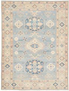Tappeto Kazak Stilizzato Azzurro Beige 155x203 Cm