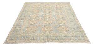 Tappeto Kazak Geometrico Celeste Beige 152x199 Cm