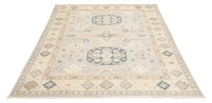 Tappeto Kazak Stilizzato Avorio Blu 150x202 Cm